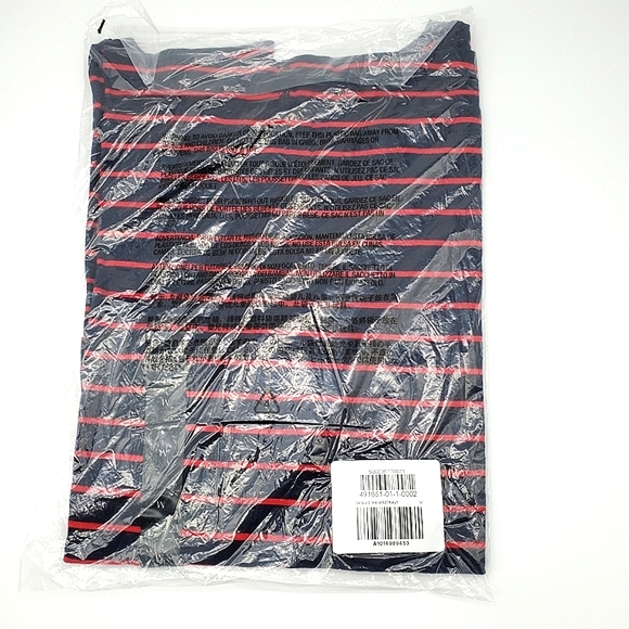 Banana Republic Stripe Malibu Step-Hem Top - Picture 6 of 8